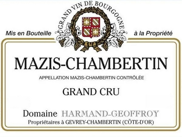 Mazis-Chambertin 2022 HARMAND-GEOFFROY