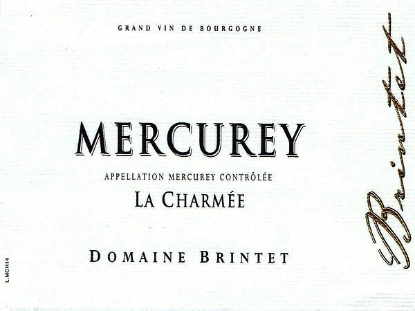 Mercurey La Charmée 2023 BRINTET