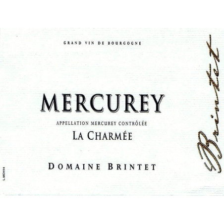 Mercurey La Charmée 2023 BRINTET