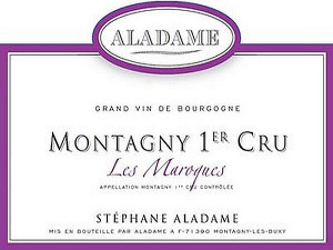 Montagny 1er cru Les Maroques 2023 ALADAME Stéphane
