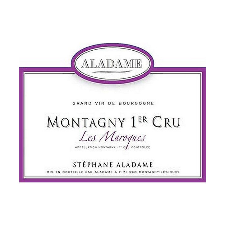 Montagny 1er cru Les Maroques 2023 ALADAME Stéphane