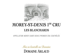 Morey-Saint-Denis 1er cru Les Blanchards 2023 ARLAUD