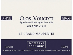 Clos-Vougeot Le Grand Maupertui 2024 GROS Anne