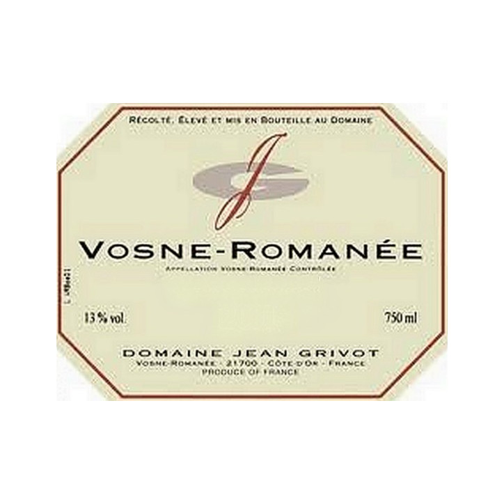 Vosne-Romanée 2023 GRIVOT Jean