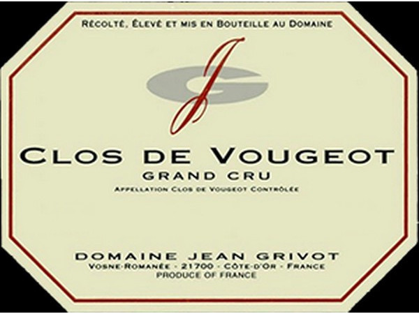 Clos-Vougeot 2023 GRIVOT Jean