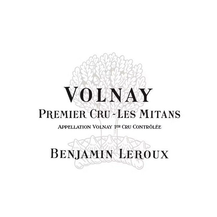 Volnay 1er cru Mitans 2020 LEROUX Benjamin
