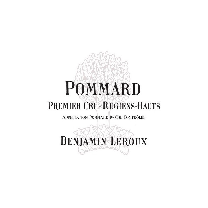 Pommard 1er cru Rugiens-Hauts 2019 LEROUX Benjamin
