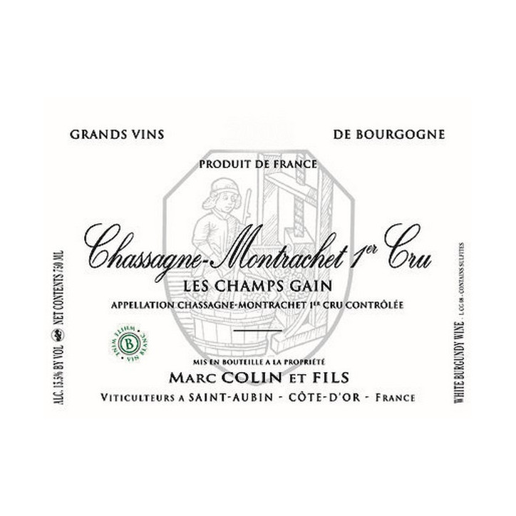 Chassagne-Montrachet 1er cru Les Champsgain 2024 COLIN Marc