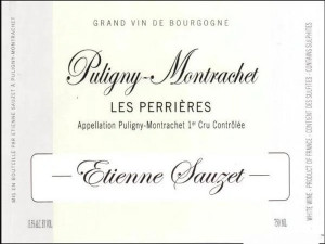 Puligny-Montrachet 1er cru Les Perrières 2024 SAUZET Etienne