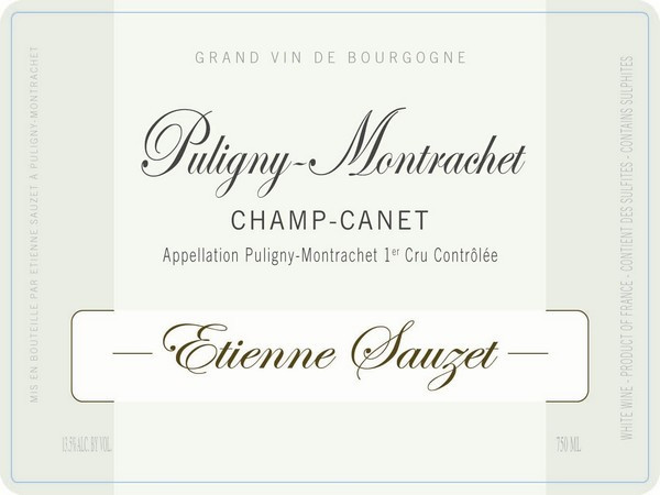 Puligny-Montrachet 1er cru Champ Canet 2024 SAUZET Etienne