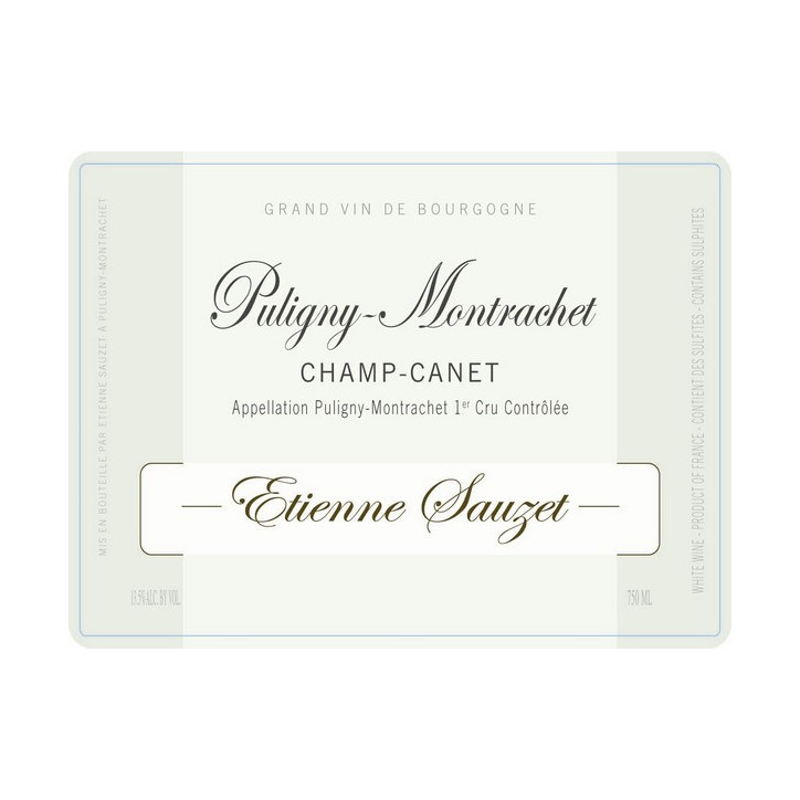 Puligny-Montrachet 1er cru Champ Canet 2024 SAUZET Etienne