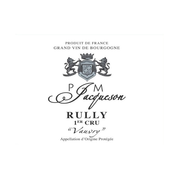 Rully 1er cru Blanc Vauvry 2024 JACQUESON Paul & Marie