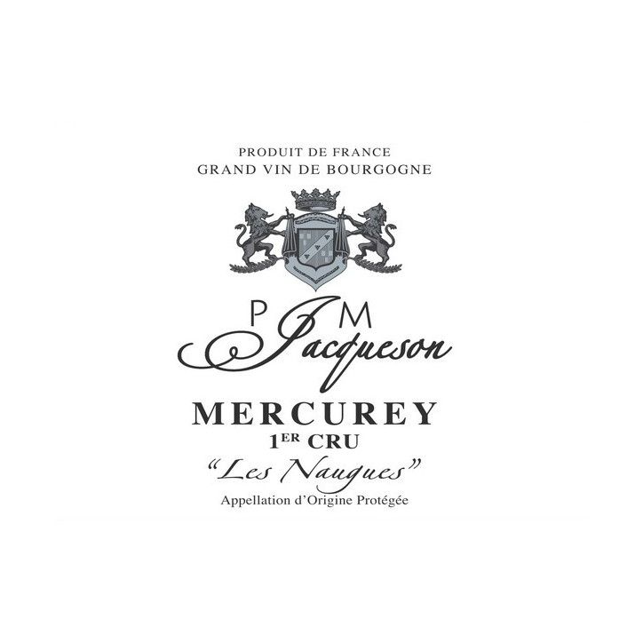 Mercurey 1 er cru Rouge Les Naugues 2024 JACQUESON Paul & Marie