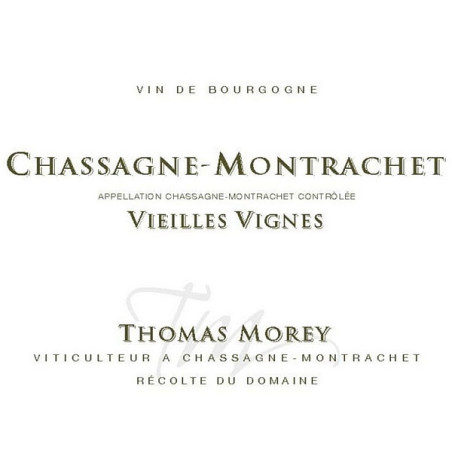 Chassagne-Montrachet Vieilles Vignes rouge 2024 MOREY Thomas