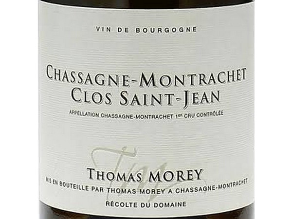 Chassagne-Montrachet 1er cru Rouge Clos Saint Jean 2023 MOREY Thomas