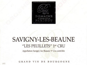 Savigny les Beaune 1er cru Les Peuillets 2024 PARIGOT Alexandre