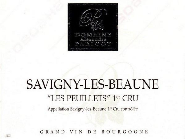 Savigny les Beaune 1er cru Les Peuillets 2024 PARIGOT Alexandre