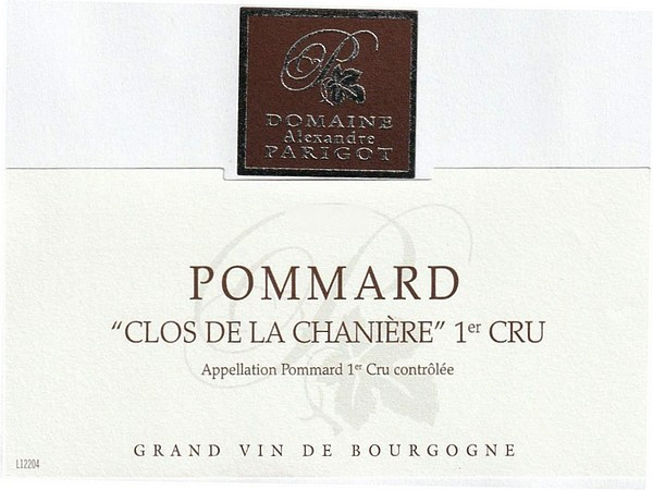 Pommard 1er cru Clos de la Chanière 2024 PARIGOT Alexandre