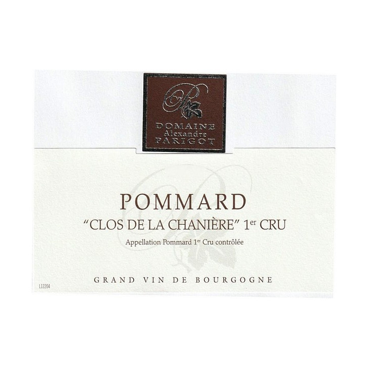 Pommard 1er cru Clos de la Chanière 2024 PARIGOT Alexandre