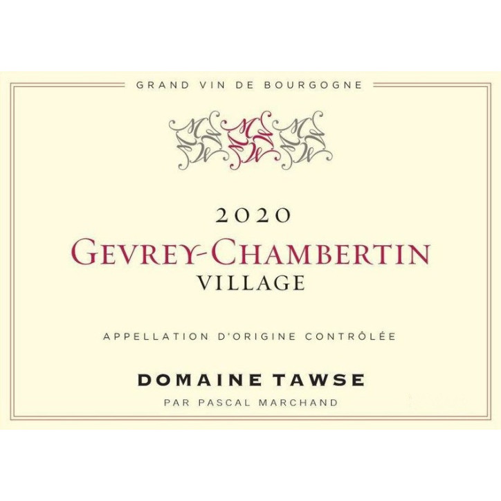 Gevrey-Chambertin 2020 TAWSE Domaine