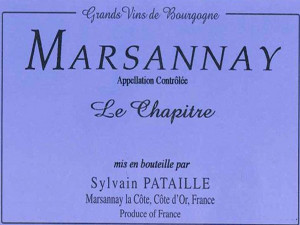 Marsannay Rouge Le Chapitre 2023 PATAILLE Sylvain