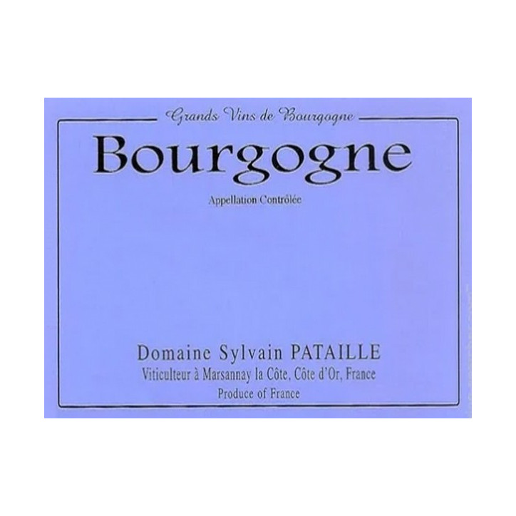 Bourgogne Rouge 2023 PATAILLE Sylvain