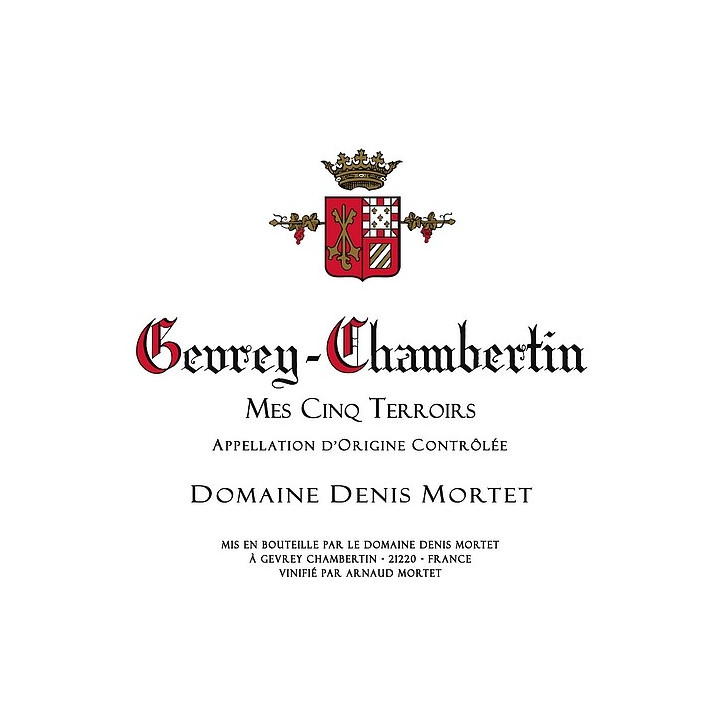 Gevrey-Chambertin Mes Cinq Terroirs 2023 MORTET Denis