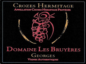 Crozes-Hermitage Georges 2023 Les BRUYERES Domaine