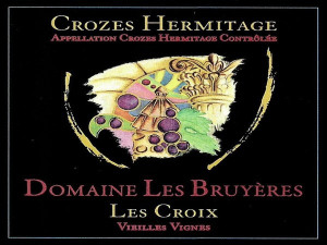 Crozes-Hermitage Les Croix 2023 Les BRUYERES Domaine