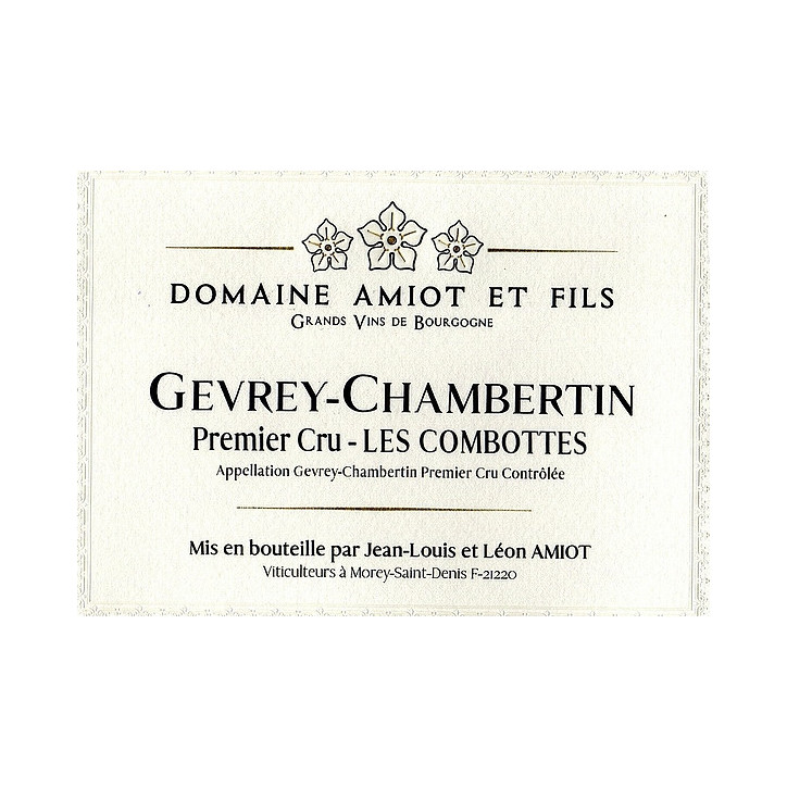 Magnum Gevrey-Chambertin 1er cru Les Combottes 2022 AMIOT Léon