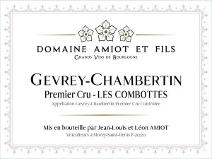 Gevrey-Chambertin 1er cru Aux Combottes 2022 AMIOT Léon