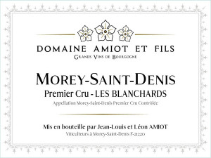 Morey-Saint-Denis 1er cru Les Blanchards 2022 AMIOT Léon