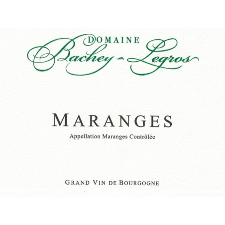 Maranges 2024 BACHEY LEGROS