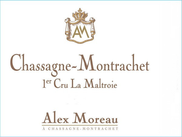 Chassagne-Montrachet 1er cru blanc Maltroie 2023 MOREAU Alex