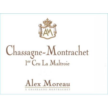 Chassagne-Montrachet 1er cru blanc Maltroie 2023 MOREAU Alex