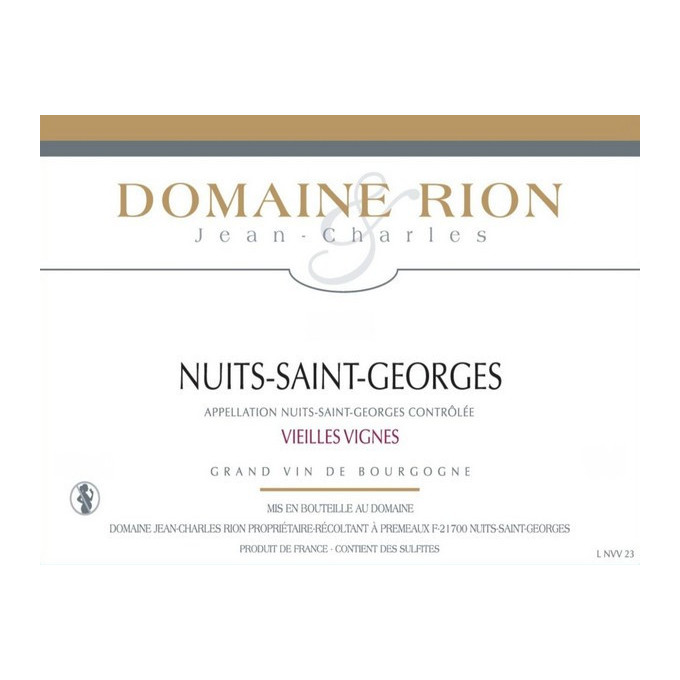 Nuits-Saint-Georges 2023 Vieilles Vignes RION Jean-Charles