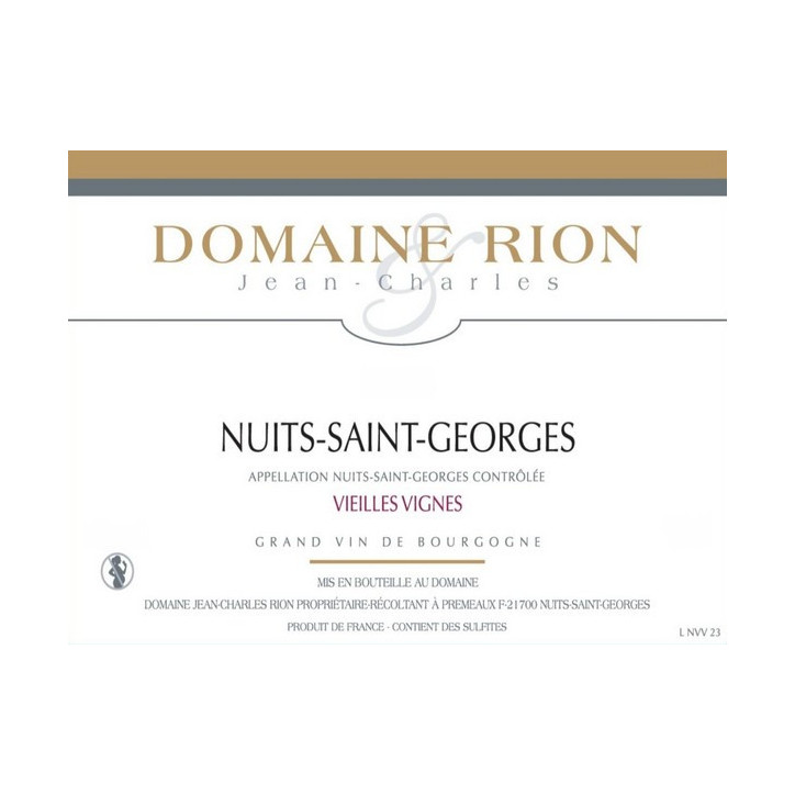 Nuits-Saint-Georges 2022 Vieilles Vignes RION Jean-Charles