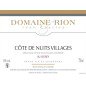 Côte de Nuits Villages 2023 Au Leurey  RION Jean-Charles