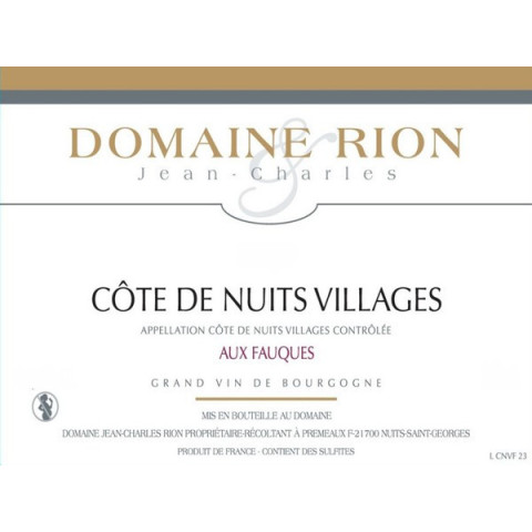 Magnum Côtes de Nuits Villages 2020 Aux Fauques