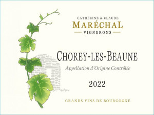 Chorey-les-Beaune rouge 2022 MARECHAL Catherine & Claude