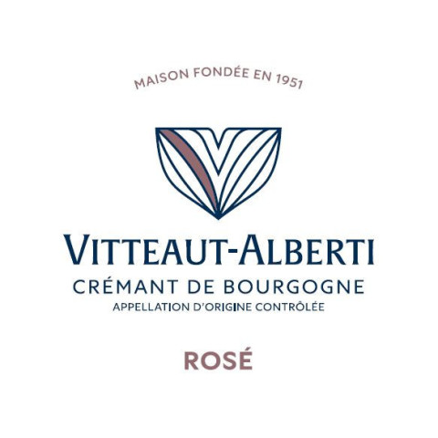 Crémant de Bourgogne Rosé VITTEAUT-ALBERTI