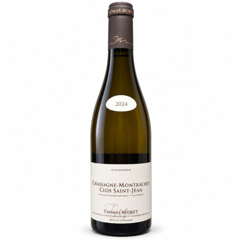Chassagne-Montrachet 1er cru Blanc Clos Saint Jean 2024 MOREY Thomas