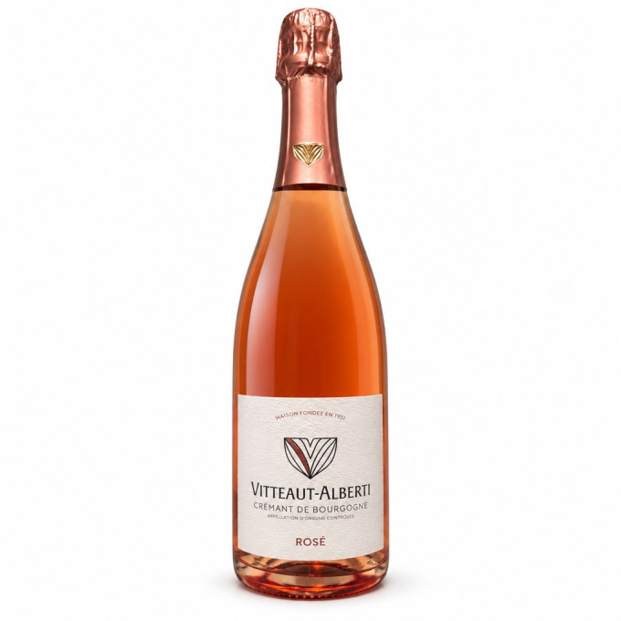 Crémant de Bourgogne Rosé VITTEAUT-ALBERTI
